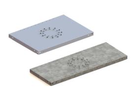 META Scaffale FIX per scaffalatura senza bulloni design standard