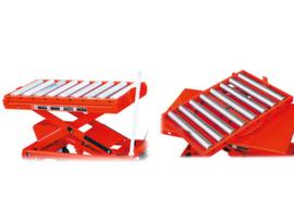 RAPIDLIFT Attacco per trasportatore a rulli per carrello elevatore a forbice