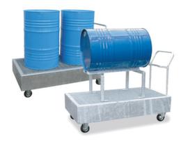 Lacont Vaschetta di raccolta mobile con griglia