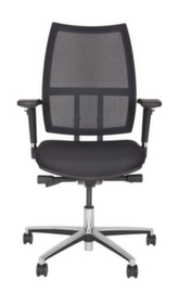 Bisley Sedia girevole per ufficio Maxime, schienale in rete, nero