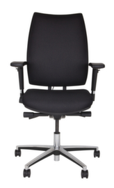 Bisley Sedia girevole da ufficio Upscale con braccioli 4D, nero