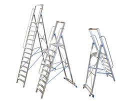 Krause Scaletta STABILO® Professional con corrimano su entrambi i lati