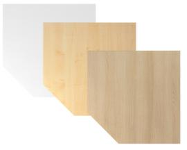 Elemento di collegamento angolare con gamba di supporto