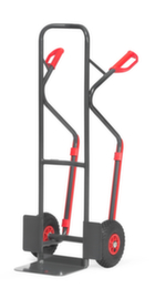 fetra carrello per sacchi GREY EDITION, carico massimo 300 kg, gommatura in aria