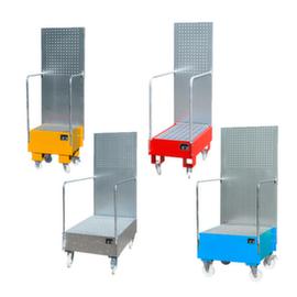 Bauer Vaschetta di raccolta mobile con piastra forata