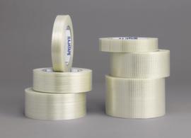 Nastro adesivo in filamenti rinforzato longitudinalmente