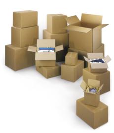 Scatola pieghevole in cartone ondulato a 2 pareti