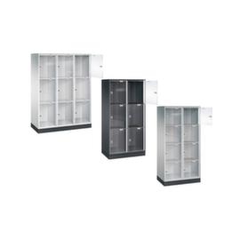 C+P Armadietto di grande capacità Intro con ante in vetro acrilico