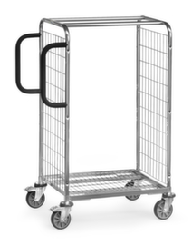 fetra Carrello commissionatore con pareti in rete