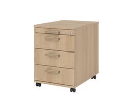 Contenitore rotante Up and Down, 3 cassetto(i), quercia/quercia