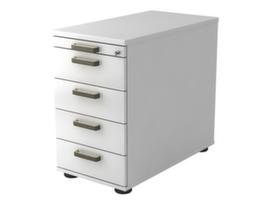 Contenitore per stand Up and Down, 4 cassetto(i), bianco/bianco