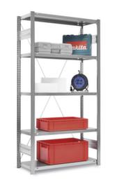 Pannelli in acciaio per scaffalature di sistema, larghezza x profondità 1000 x 400 mm