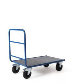 Carro a paratie tubolari con zona di carico antiscivolo