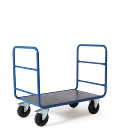 Carro tubolare bifronte con superficie di carico antiscivolo