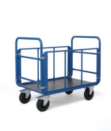 Carro tubolare a quattro pareti con superficie di carico antiscivolo