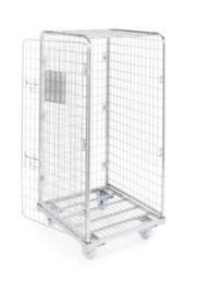 Contenitore per rotoli di sicurezza, carico max. 500 kg, lunghezza x larghezza 715 x 805 mm