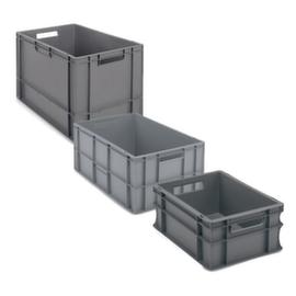 I contenitori impilabili Euronorm possono essere combinati indipendentemente dalla marca