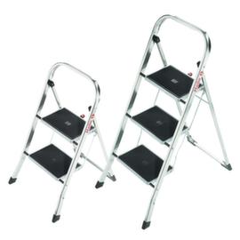 Hailo Gradino pieghevole StandardLine K70 con barra di sicurezza