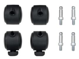 stumpf 4 rulli doppi per contenitore per materiali riciclabili