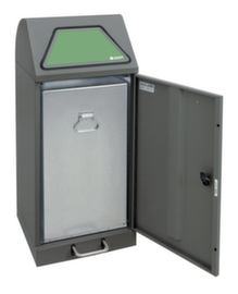 stumpf Contenitore per materiali riciclabili con sportello a chiusura automatica
