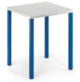 Tavolino per tavolo da imballaggio, larghezza x profondità 600 x 600 mm, pannello grigio chiaro