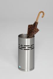 Cestino e portaombrelli in acciaio inox