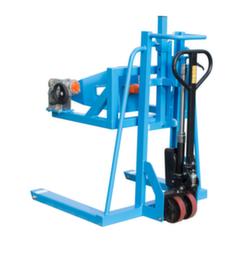 Bauer sollevatore per fusti FHR 600 F con prisma + cinghia di fissaggio, carico max. 300 kg