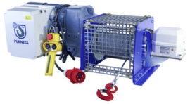 Protezione del tamburo per argano elettrico a fune