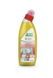 Green Care Detergente per WC, 0,75 l flacone con collo inclinato