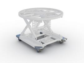 Telaio per piano sollevatore a pantografo