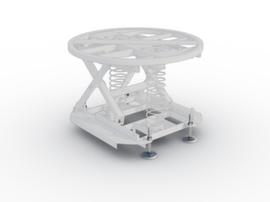 Piedini di livellamento per piano sollevatore a pantografo