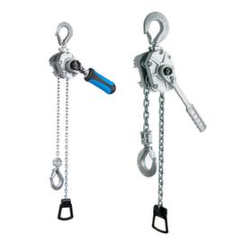 Paranco a leva PAH in alluminio