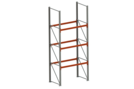 META Portapallet MULTIPAL per 8 pallet, 1825 mm di larghezza, 4 piani di stoccaggio