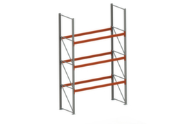 META Portapallet MULTIPAL per 12 pallet, 2870 mm di larghezza, 4 piani di stoccaggio