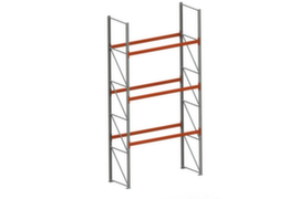 META Portapallet MULTIPAL per 12 pallet, 2870 mm di larghezza, 4 piani di stoccaggio