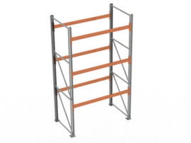 META Portapallet MULTIPAL per 8 pallet, 1995 mm di larghezza, 4 piani di stoccaggio