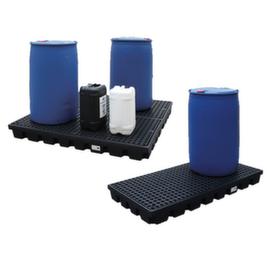 Lacont Vaschetta di raccolta in PE con piastra forata