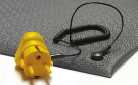 Miltex Cavo con perdite per tappeto per postazione di lavoro, versione DE