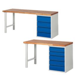 RAU Banco da lavoro Basic con sottostrutture