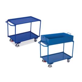 VARIOfit Carrello da tavolo con ripiani per vassoi