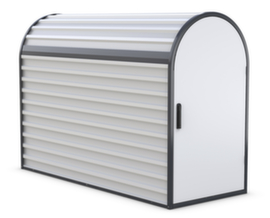 Garage per biciclette BikeBox 3, altezza x larghezza x profondità 1400 x 820 x 2050 mm