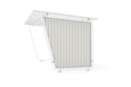 Parete laterale per tettuccio