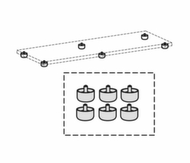viti di livellamento