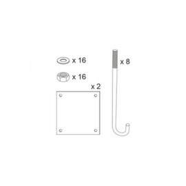 PROCITY Kit di montaggio per limitatore di altezza