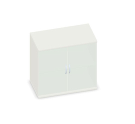 Gera Armadio con ante in vetro Pro