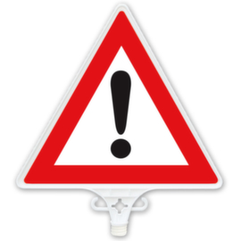 Piastra di guida per set di supporti per catena, punto esclamativo