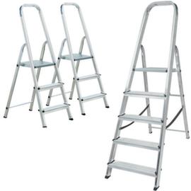 3 scale a libro con gradini in un set conveniente