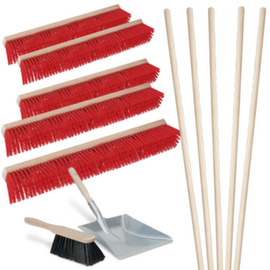 Set di scopa con spazzola e paletta