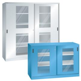 LISTA Armadio ad ante scorrevoli con finestra a vista