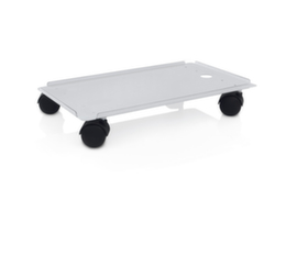 IDEAL Health Carrello per depuratore d'aria, acciaio grigio chiaro